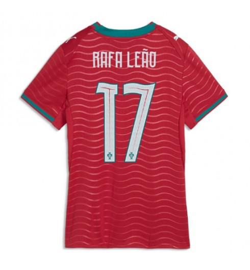 Portugali Rafael Leao #17 Kotipaita Naisten MM-kisat 2026 Lyhythihainen Portugali Rafael Leao #17 Kotipaita Naisten MM-kisat 2026 Lyhythihainen